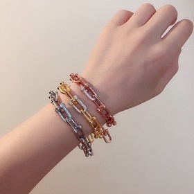 Tiffany Грубый браслет сочленениями. Все известные блогеры Tiffan
