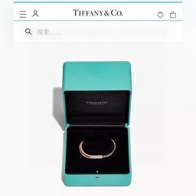 Tiffany 23c новая модель, U-образный замок, гладкий браслет, евро
