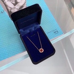 Tiffany 2023 год, новинка, круглые маленькие двойные буквы T, чер
