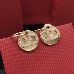Номер VED0004 Серьги-крючки из золота от Valentino