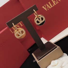 Номер VED0004 Серьги-крючки из золота от Valentino