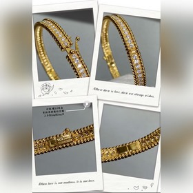 Материал V-Gold 6460360. Высококачественный браслет VCA узкой фор