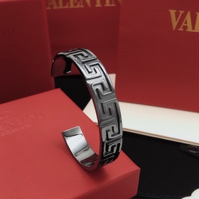 Номер FSSZ0006 Браслет Versace, черный, высококачественный, униве