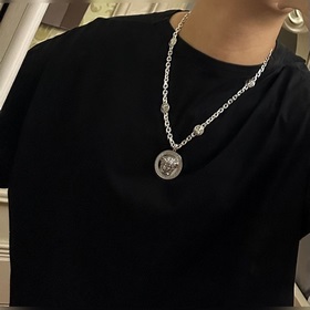 Высококачественное колье Versace с изображением головы Медузы, ор