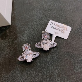 Серьги Vivienne Westwood! Британский модельер, мать панк-моды! Мо
