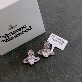 Серьги Vivienne Westwood! Британский модельер, мать панк-моды! Мо