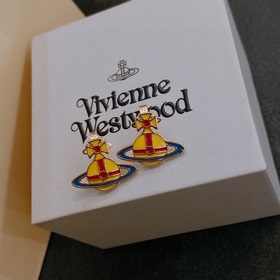 Серьги Vivienne Westwood! Британский модельер, мать панк-моды! Мо