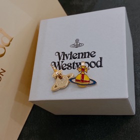 Серьги Vivienne Westwood! Британский модельер, мать панк-моды! Мо