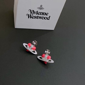 Серьги Vivienne Westwood Saturn! Британский модельер, мать панк-м
