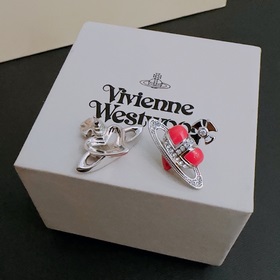 Серьги Vivienne Westwood Saturn! Британский модельер, мать панк-м