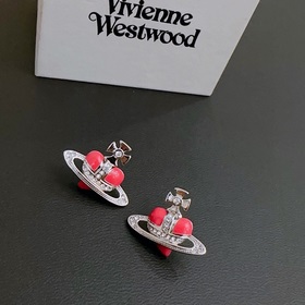 Серьги Vivienne Westwood Saturn! Британский модельер, мать панк-м