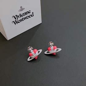 Серьги Vivienne Westwood Saturn! Британский модельер, мать панк-м