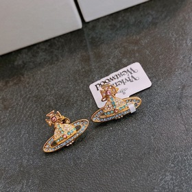 Серьги Vivienne Westwood! Британский модельер, мать панк-моды! Мо