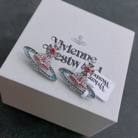 Серьги Vivienne Westwood! Британский модельер, мать панк-моды! Мо