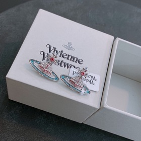 Серьги Vivienne Westwood! Британский модельер, мать панк-моды! Мо