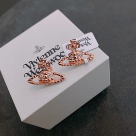 Серьги Vivienne Westwood! Британский модельер, мать панк-моды! Мо