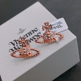 Серьги Vivienne Westwood! Британский модельер, мать панк-моды! Мо