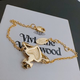 Браслет Vivienne Westwood Saturn! Британский модельер, мать панк-