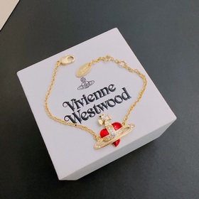 Браслет Vivienne Westwood Saturn! Британский модельер, мать панк-