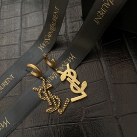 Серьги YSL, вдохновленные модным брендом. Серьги с буквами YSL, к