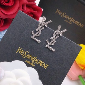 Номер YED0039 Новейшая модель YSL： серьги-гвоздики в стиле ретро,