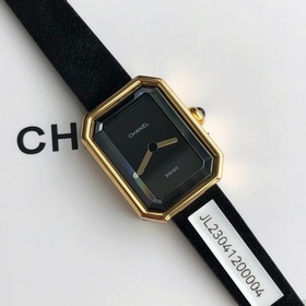 Женские кварцевые часы Chanel Black Gold Small Sugar Cube Размер