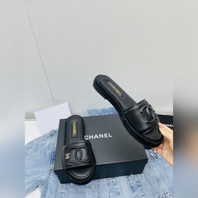 Chanel 23 новейшие тапочки Тапочкиз овечьей кожи с плетеным водоо