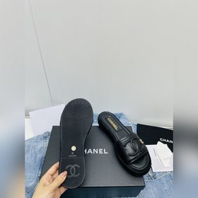 Chanel 23 новейшие тапочки Тапочкиз овечьей кожи с плетеным водоо