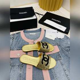Новые тапочки Chanel 2023 Необходимый элемент весенне-летнего га