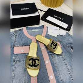 Новые тапочки Chanel 2023 Необходимый элемент весенне-летнего га