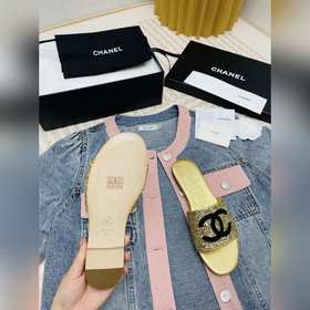 Новые тапочки Chanel 2023 Необходимый элемент весенне-летнего га