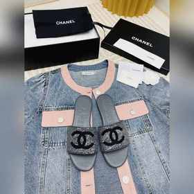 Новые тапочки Chanel 2023 Необходимый элемент весенне-летнего га