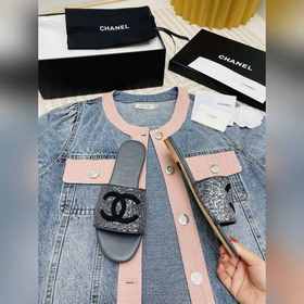 Новые тапочки Chanel 2023 Необходимый элемент весенне-летнего га