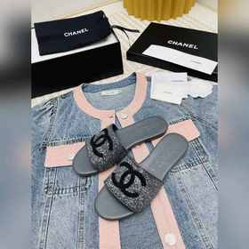 Новые тапочки Chanel 2023 Необходимый элемент весенне-летнего га
