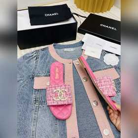 Новые тапочки Chanel 2023 Необходимый элемент весенне-летнего га