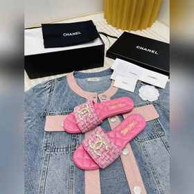 Новые тапочки Chanel 2023 Необходимый элемент весенне-летнего га