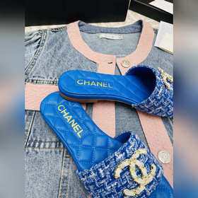 Новые тапочки Chanel 2023 Необходимый элемент весенне-летнего га