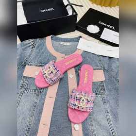 Новые тапочки Chanel 2023 Необходимый элемент весенне-летнего га