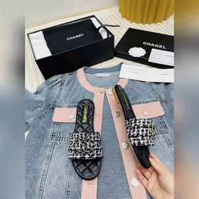 Новые тапочки Chanel 2023 Необходимый элемент весенне-летнего га