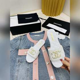 Новые тапочки Chanel 2023 Необходимый элемент весенне-летнего га