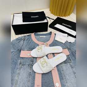 Новые тапочки Chanel 2023 Необходимый элемент весенне-летнего га