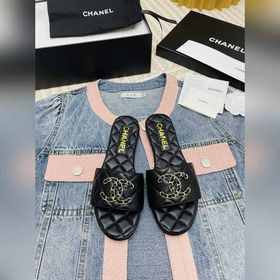 Новые тапочки Chanel 2023 Необходимый элемент весенне-летнего га