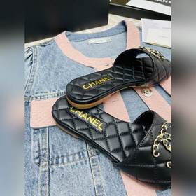 Новые тапочки Chanel 2023 Необходимый элемент весенне-летнего га