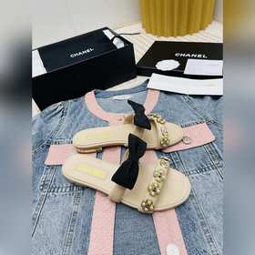Новые тапочки Chanel 2023 Необходимый элемент весенне-летнего га