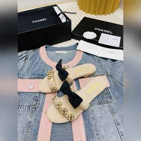 Новые тапочки Chanel 2023 Необходимый элемент весенне-летнего га