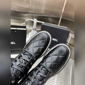CHANEL 23 новых моделей ботинок Martin Классическая ромбовидная 