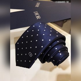 Новый галстук от Do Dior для мужчин [Галстук с вышитым логотипом