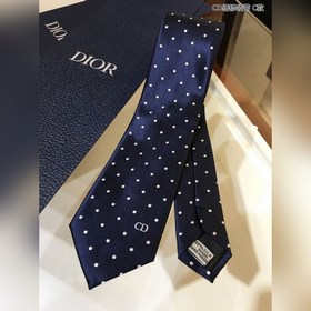Новый галстук от Do Dior для мужчин [Галстук с вышитым логотипом