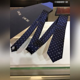 Новый галстук от Do Dior для мужчин [Галстук с вышитым логотипом
