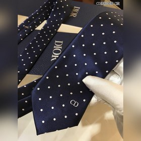 Новый галстук от Do Dior для мужчин [Галстук с вышитым логотипом